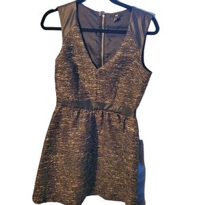 H&M tweed mini dress size 8